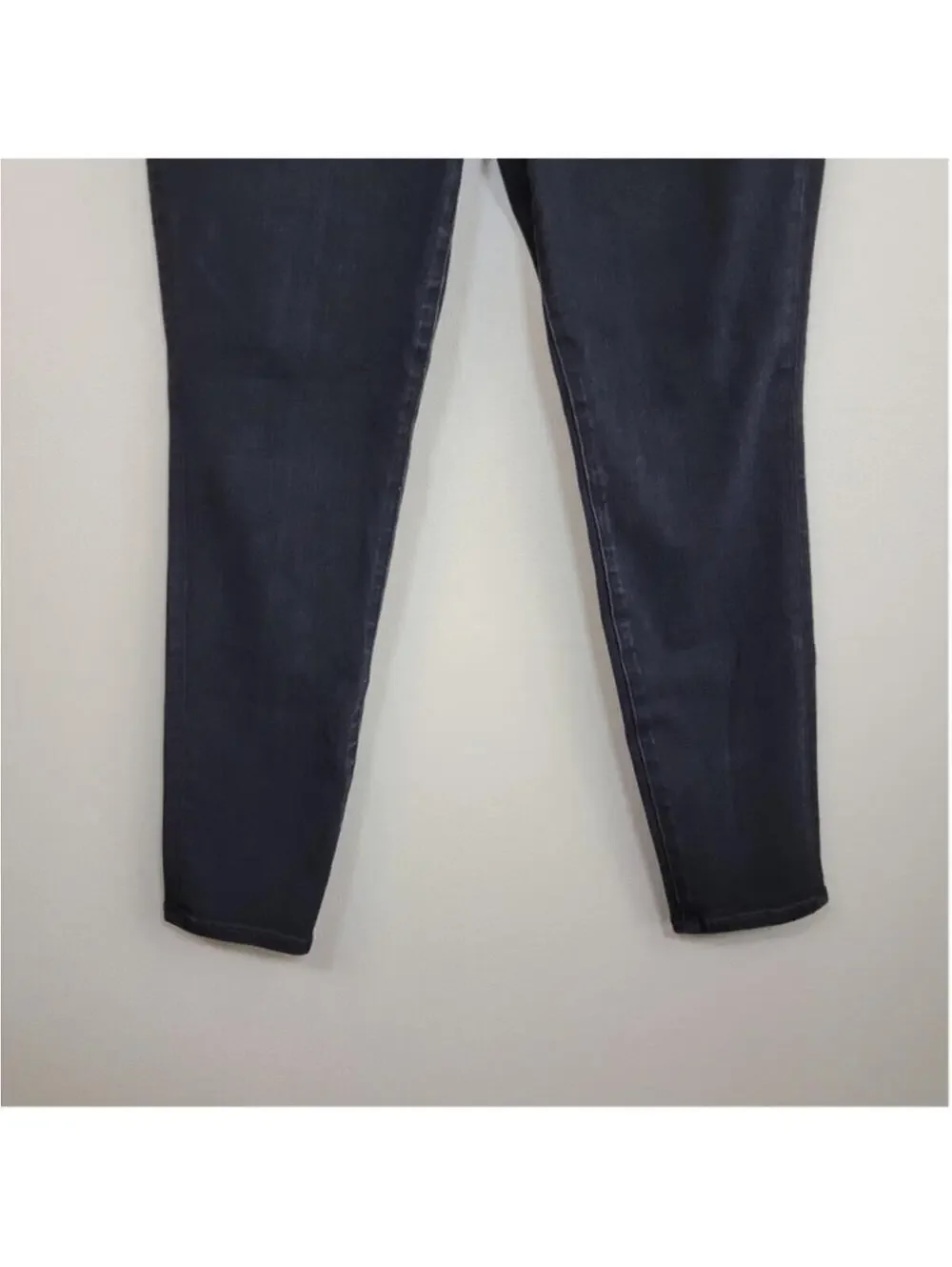 AE 16 American Eagle Skinny Dream Jeans Hi Rise Jeggings Black Super Stretch